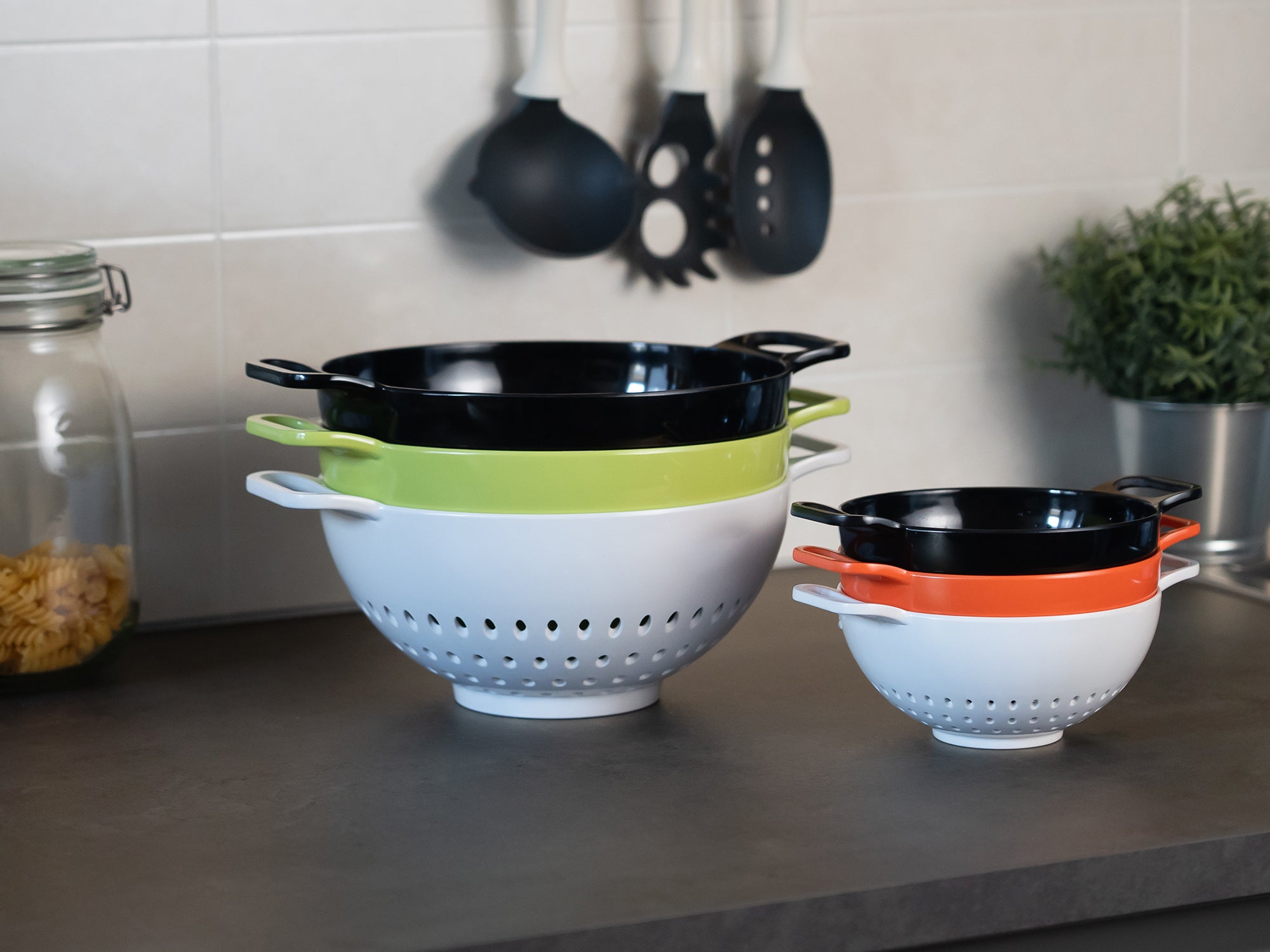 Helm - Passoire - diam 15cm - S - orange