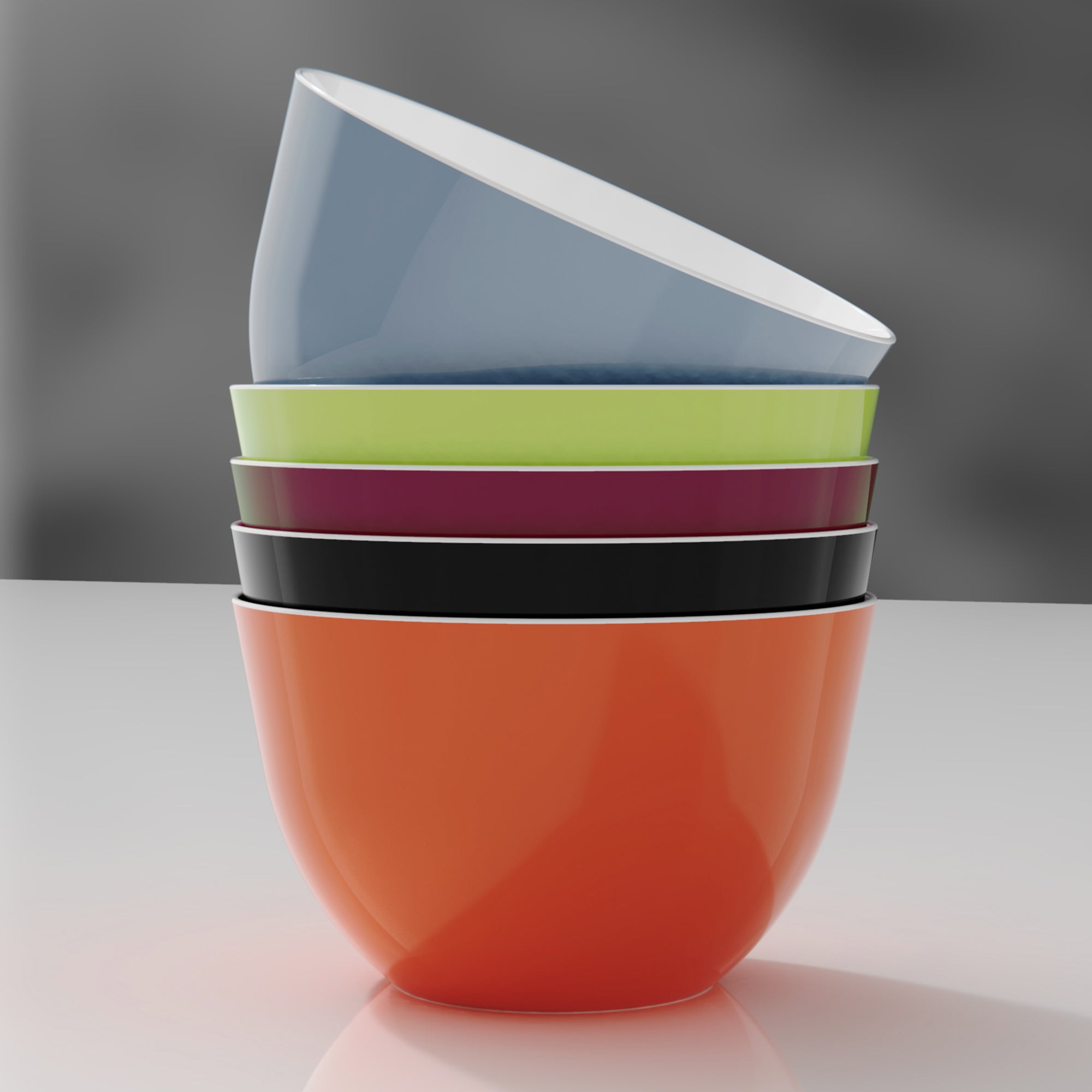 Pile - Bol saladier empilable - diam 28cm - L - orange
