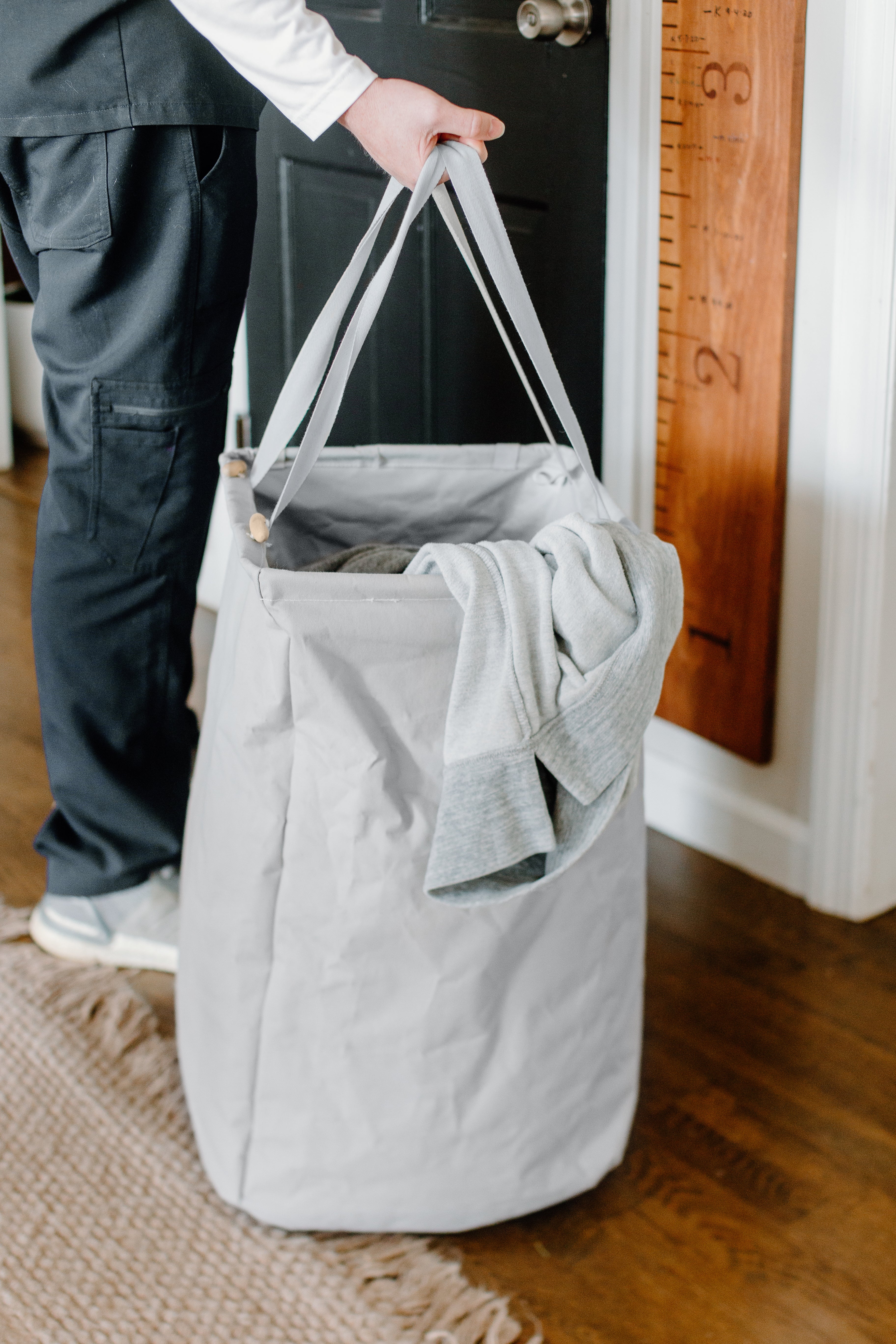 Laundry Hamper - Sac à linge 100 % coton bio