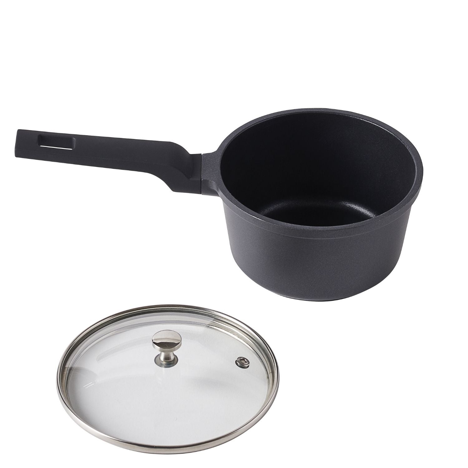 Casserole à sauce en aluminium antiadhésif Induction Blue Baby Sauce Pan Set pou