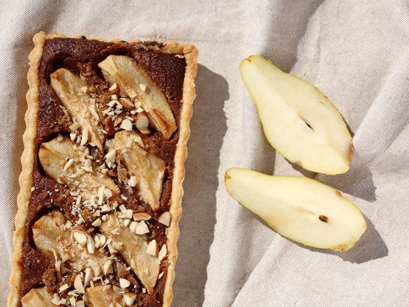 Tarte chocolat & poire