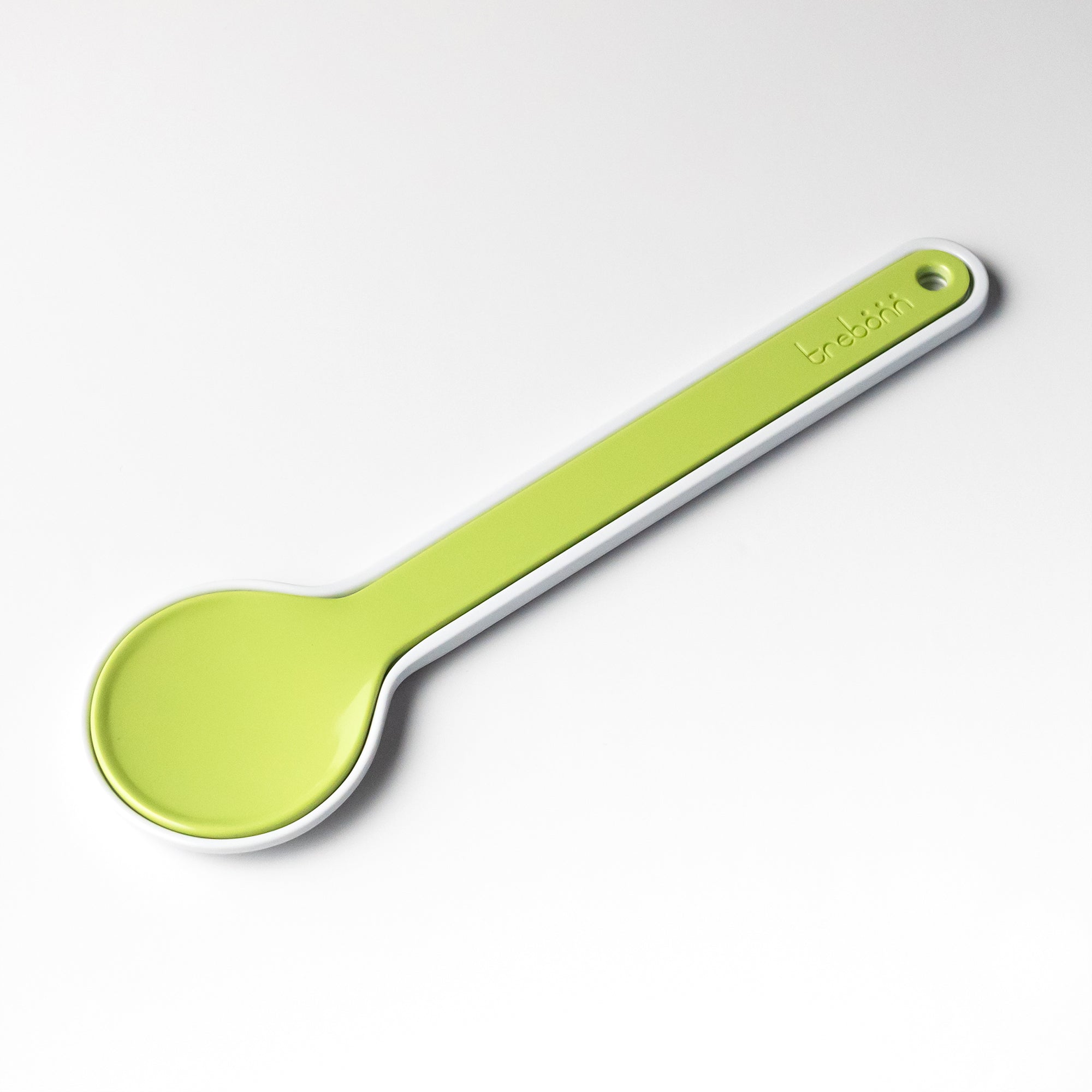 In - Couverts à salade - vert et blanc