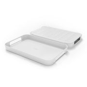 Pile - Plateau XL - 51x33cm - blanc