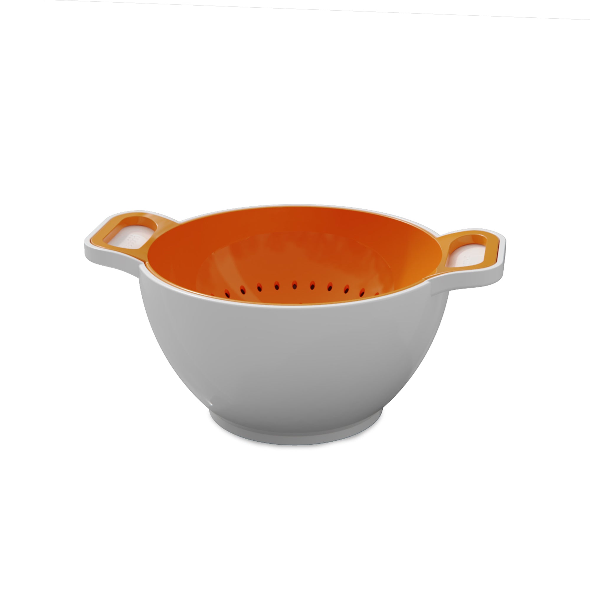 Duo - Passoire et bol - diam 21.6cm - S - orange