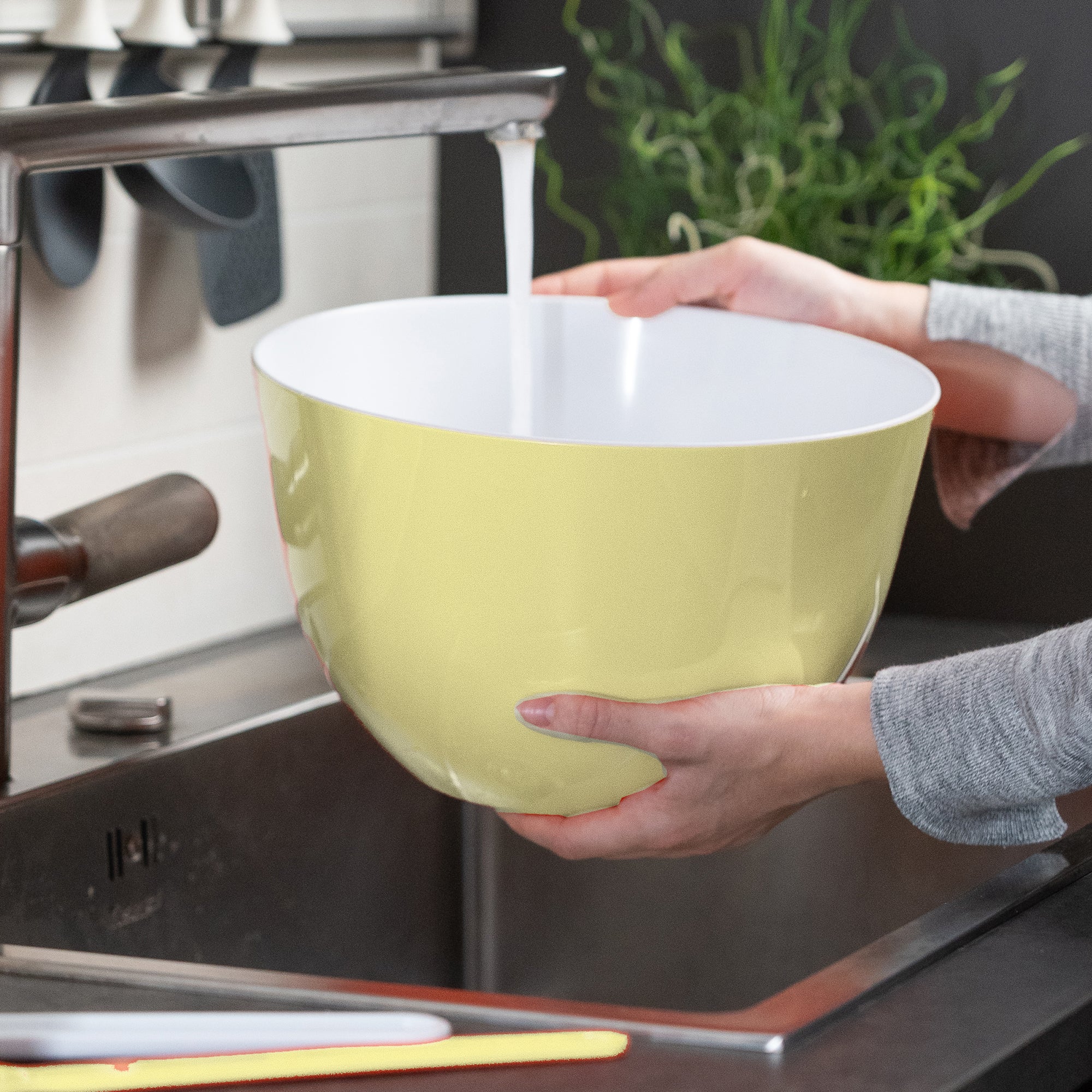 Pile - Bol saladier empilable - diam 28cm - L - vanille