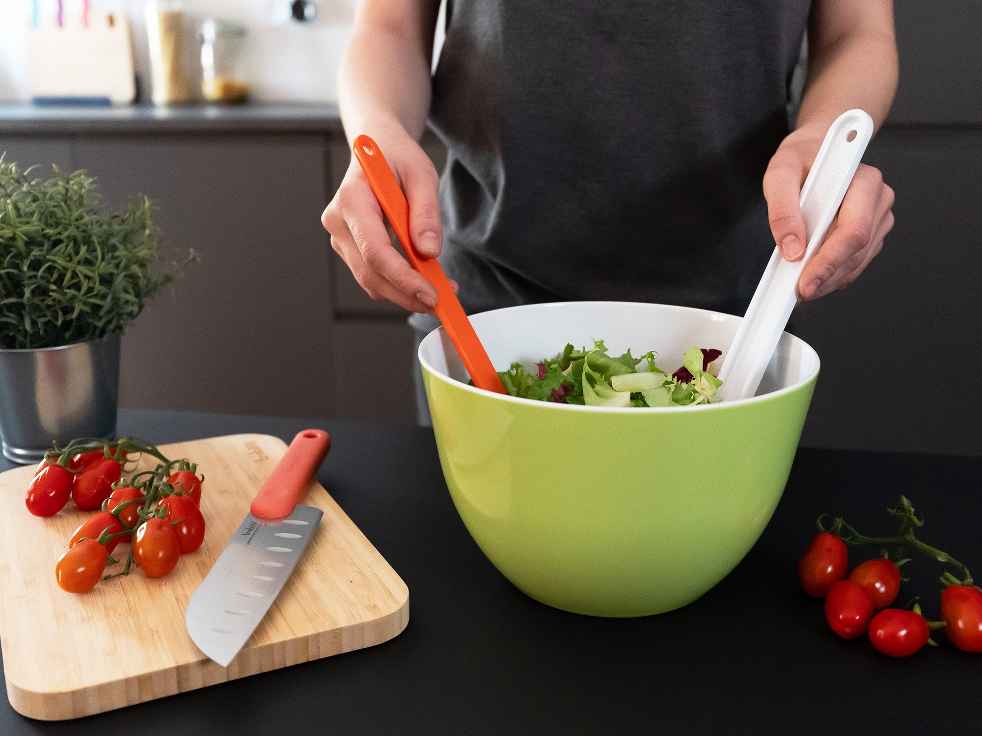 Pile - bol saladier empilable - diam 22cm - s - vert