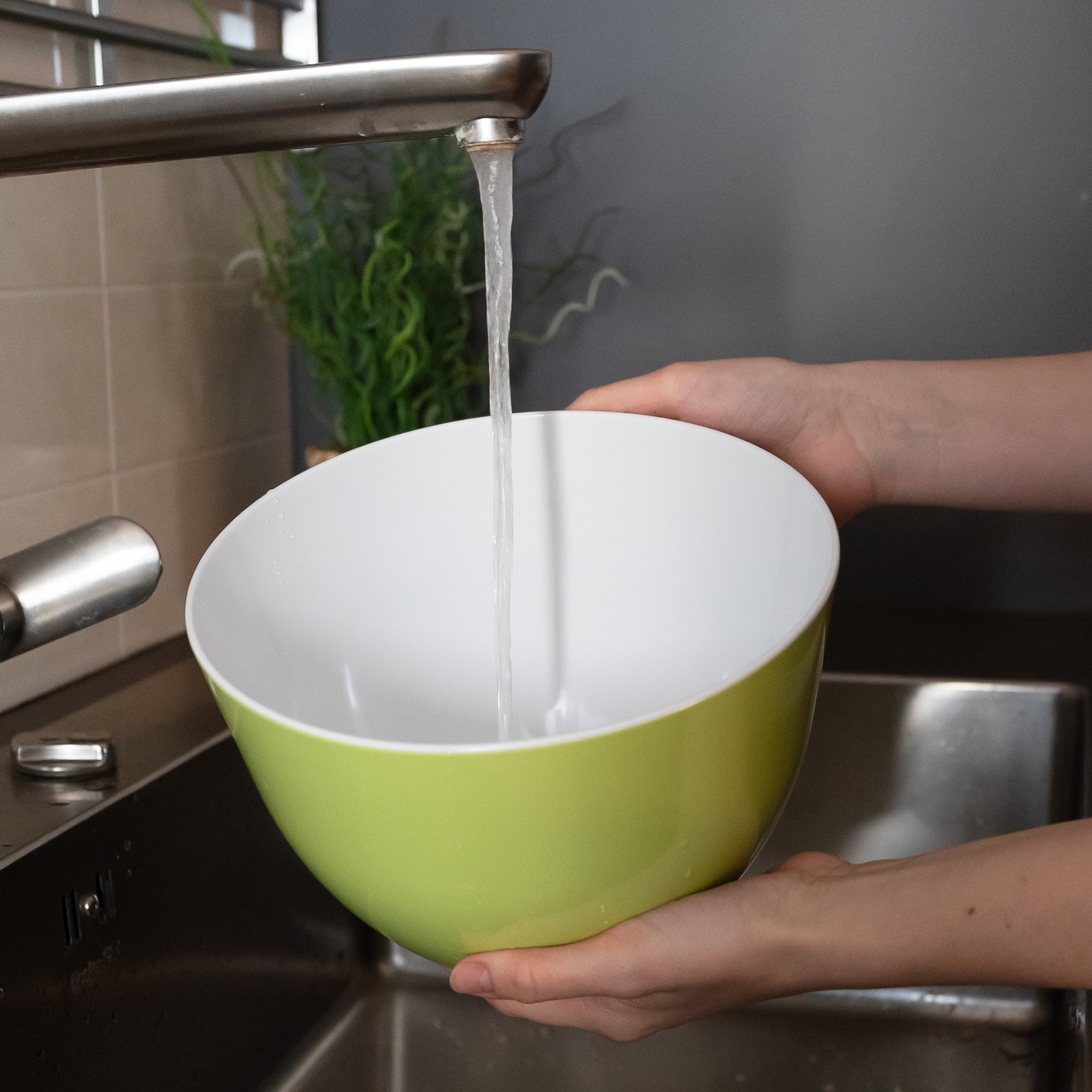 Pile - bol saladier empilable - diam 22cm - s - vert