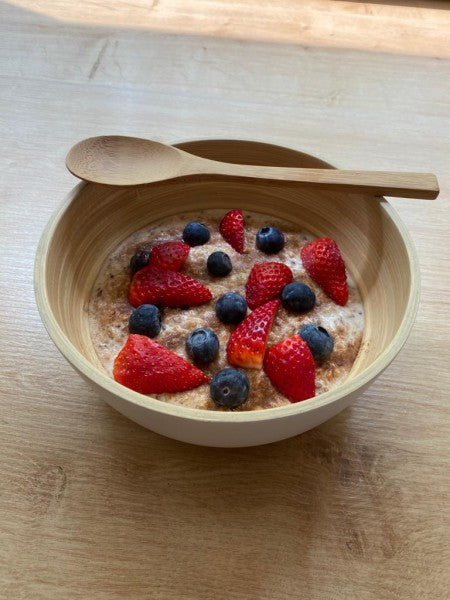 Cuillère à céréales en bambou - 16cm