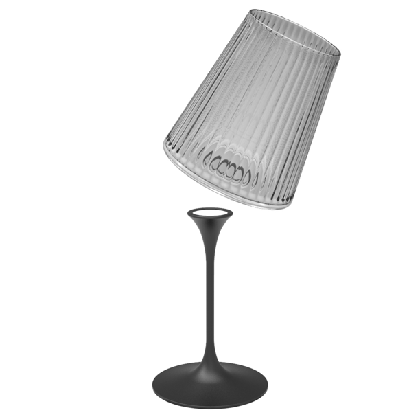 Splitglass Easy - Set 4 verres + 4 pieds - transparent