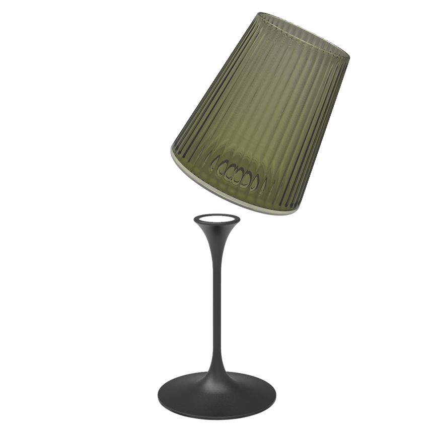 SplitGlass Easy - Verre à eau / vin rouge - vert kaki