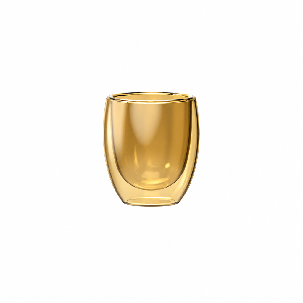 Set 2 tasses expresso double paroi 80 ml