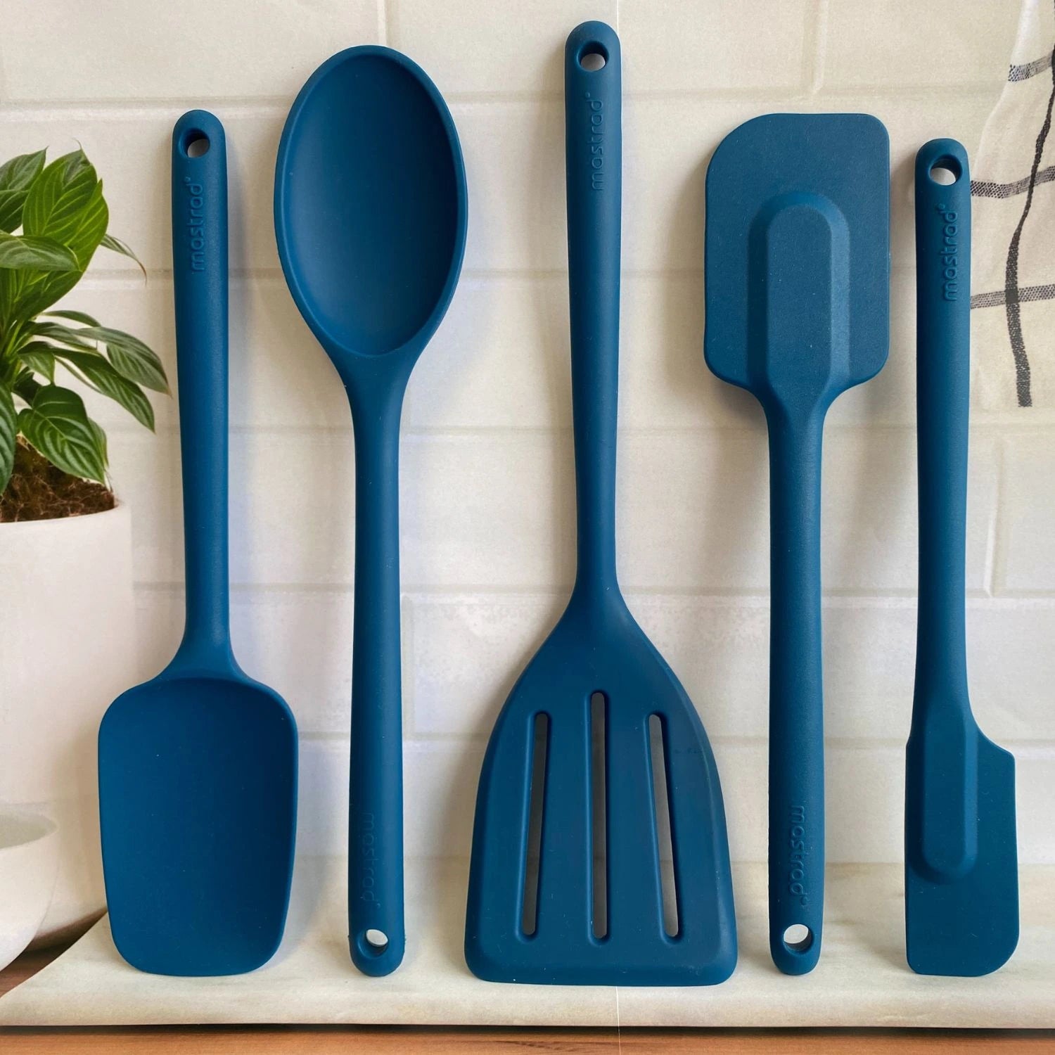 demi-spatule maryse silicone mastrad bleue