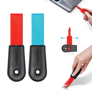 Cleana - Lot de 2 - rouge et bleu