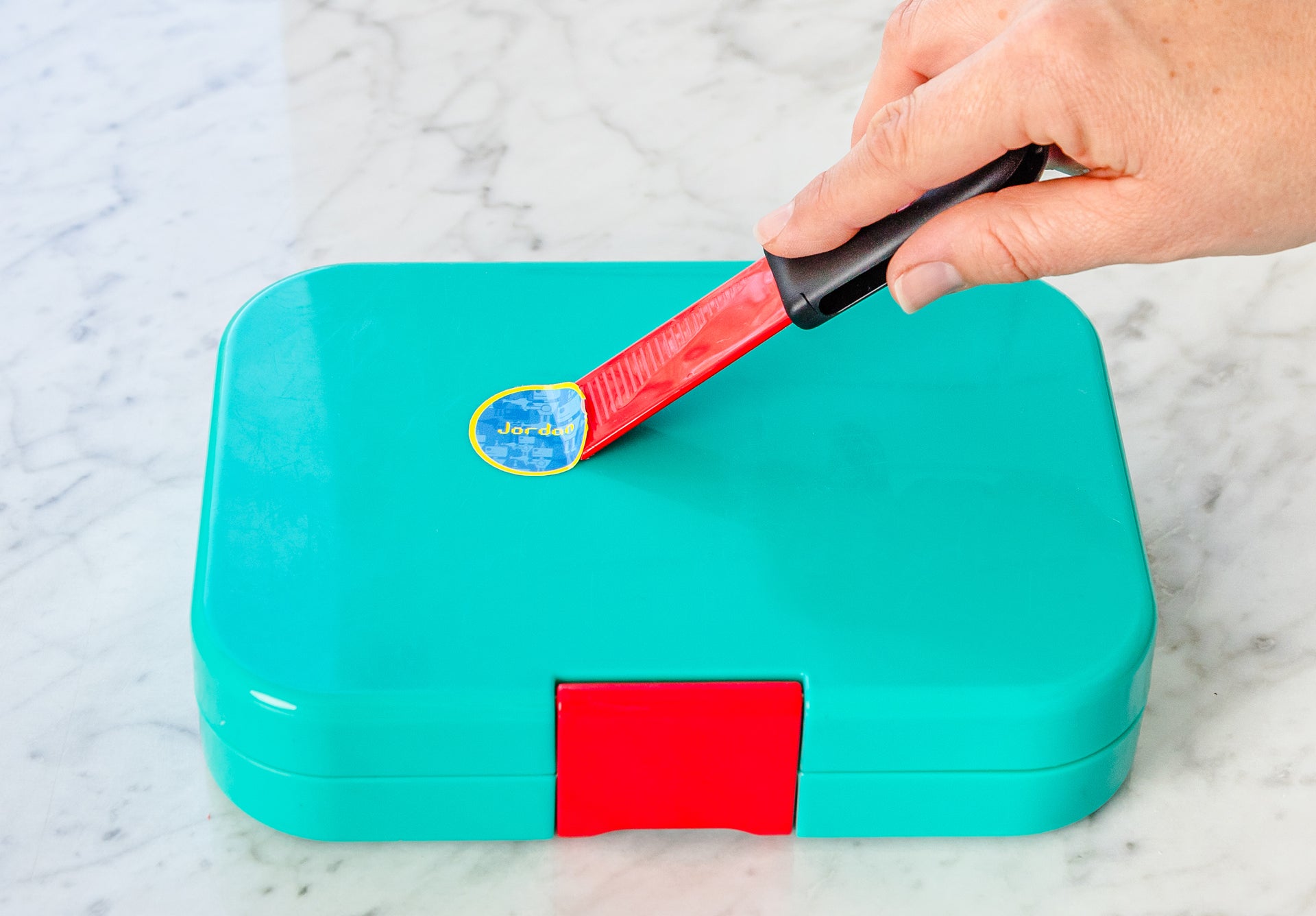 Cleana - Lot de 2 - rouge et bleu