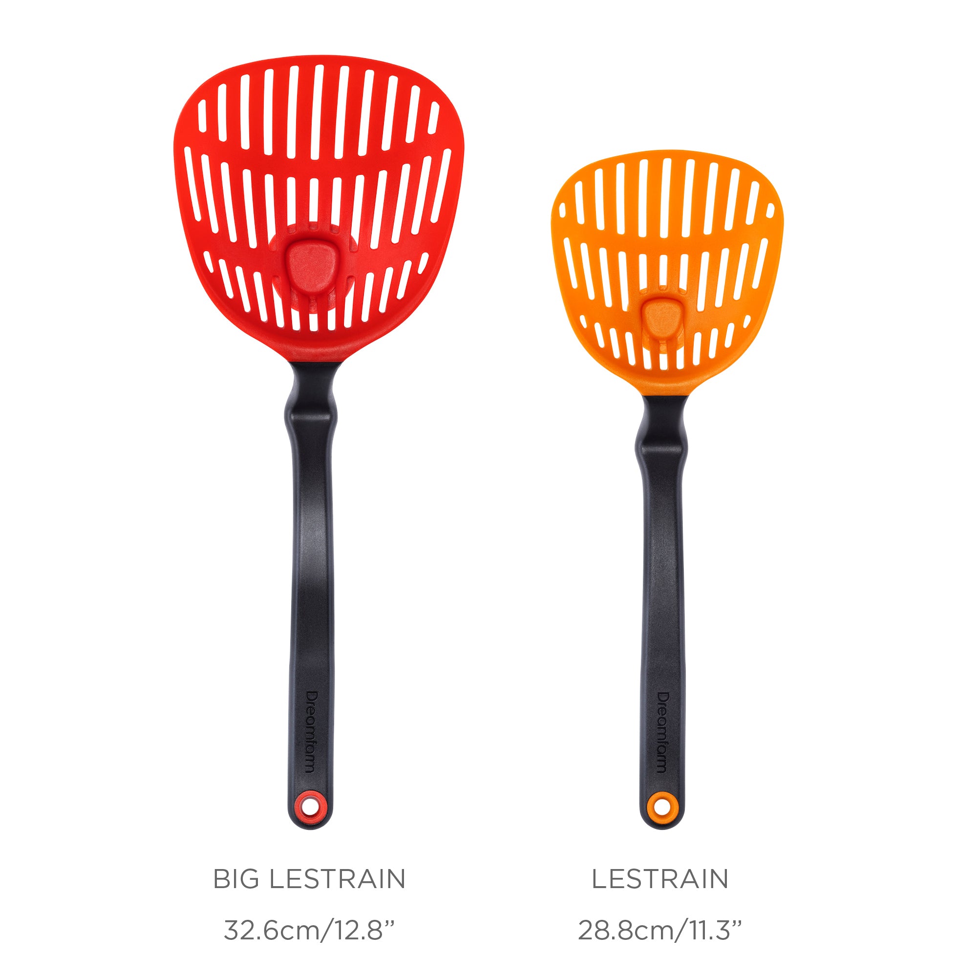 Lestrain - Écumoir passoire - orange