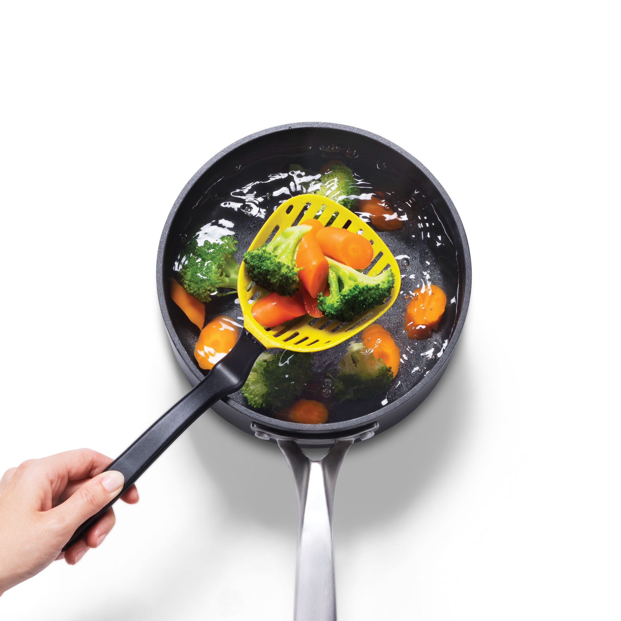 Lestrain - Écumoir passoire - jaune