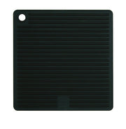 Manique silicone carrée - noir fumé