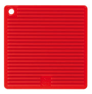 Manique silicone carrée - rouge