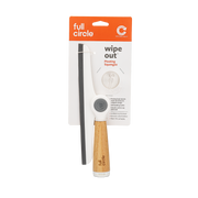 Wipe Out - Raclette pivotante à vitre en bambou