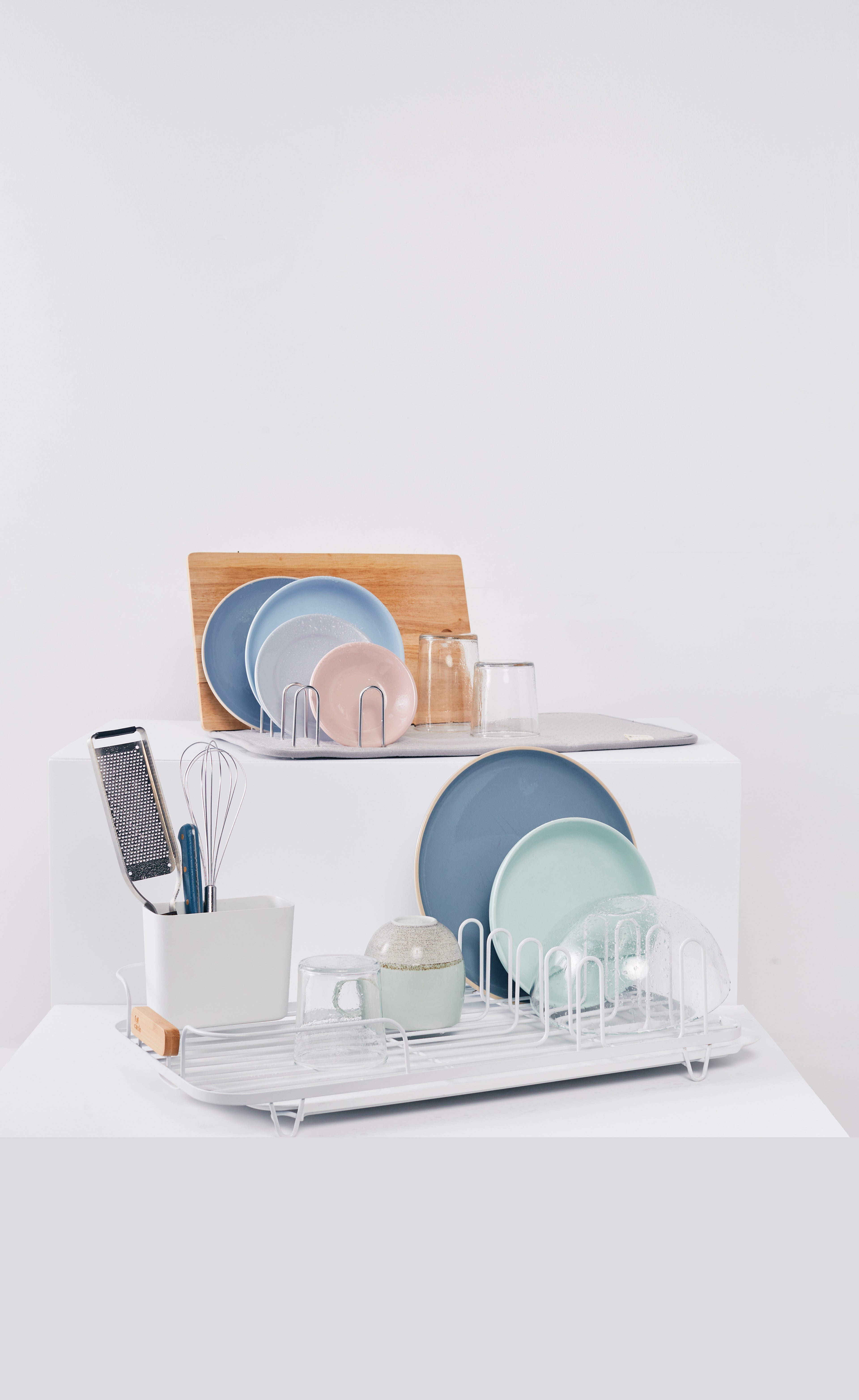 Shape Shifter - Tapis égouttoir à vaisselle 2-en-1