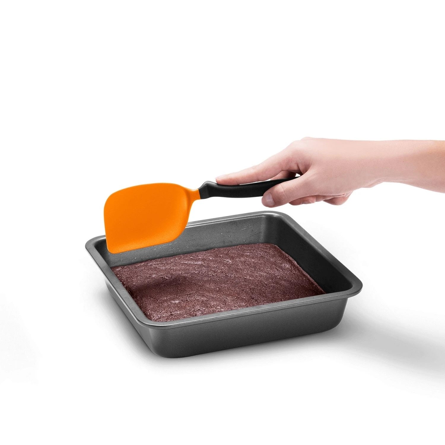 Mini spatule flexible orange