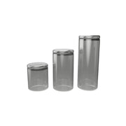 Bocaux verre borosilicate fumé chromé  stockage 