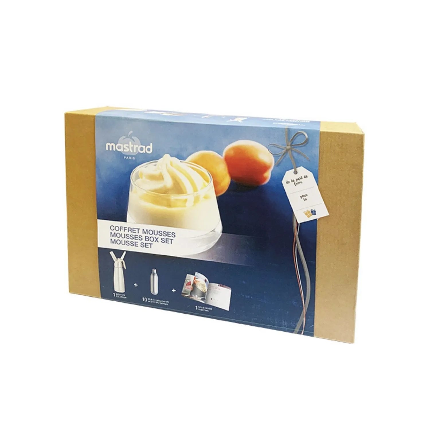 coffret mousse siphon Mastrad F48863