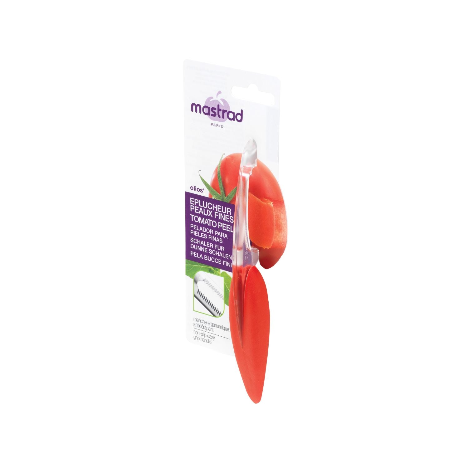 eplucheur peaux fines pèche tomate mastrad F20515