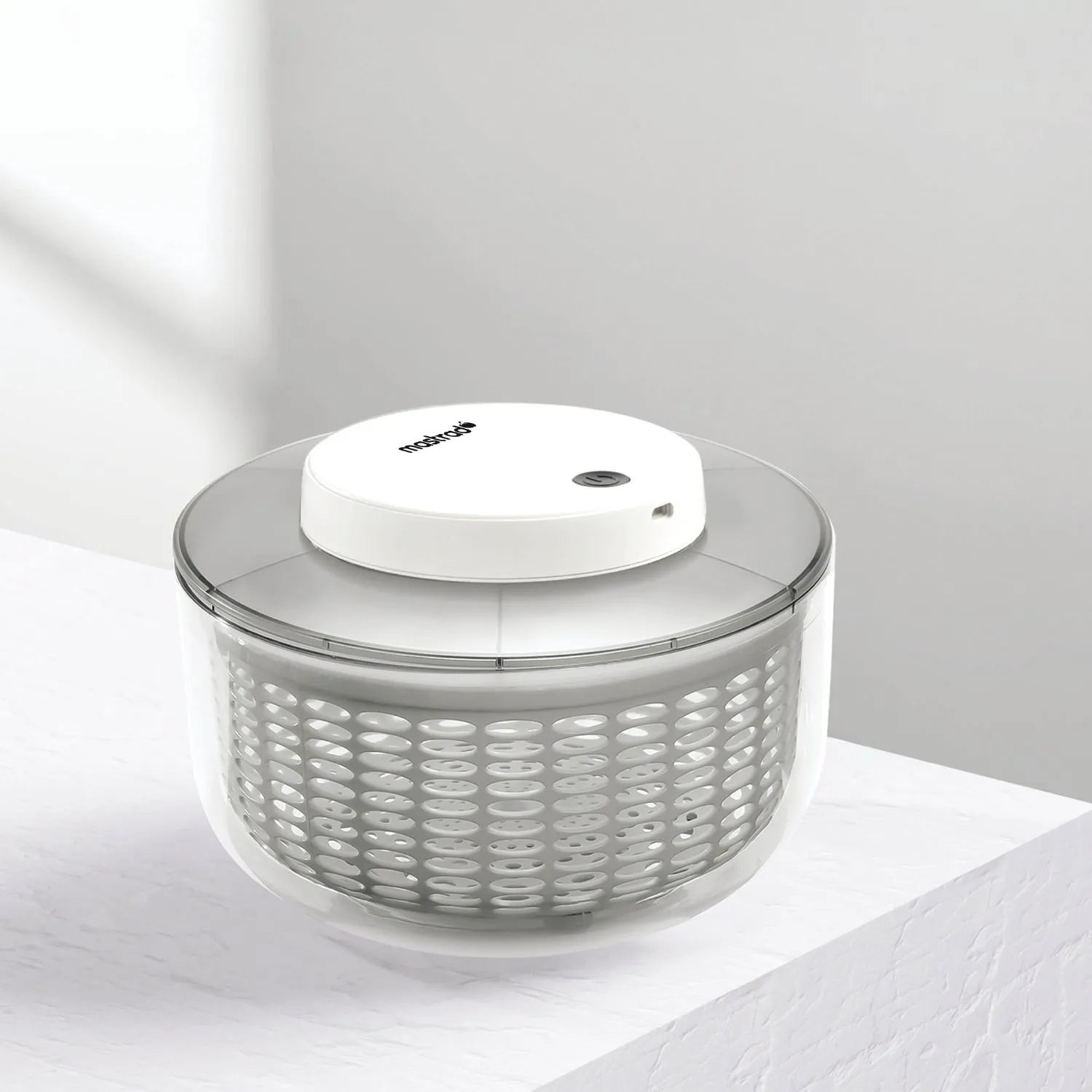 2X Séchoir à Légumes électrique à Essoreuse à Salade, Rechargeable par 2X Séchoir à Légumes électrique à Essoreuse à Salade, Rechargeable par