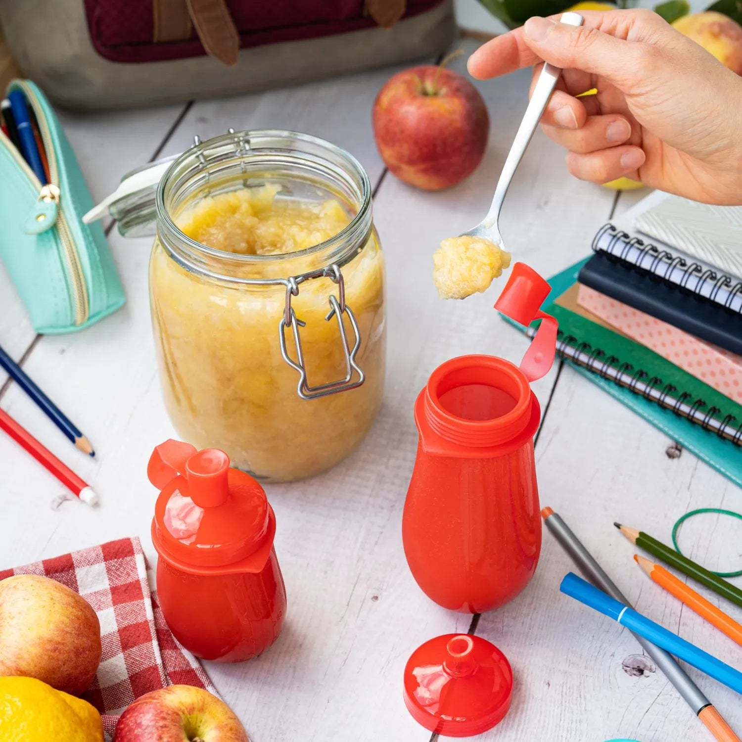 Gourde pour compote - Réutilisable - Frutti Pot - Silicone