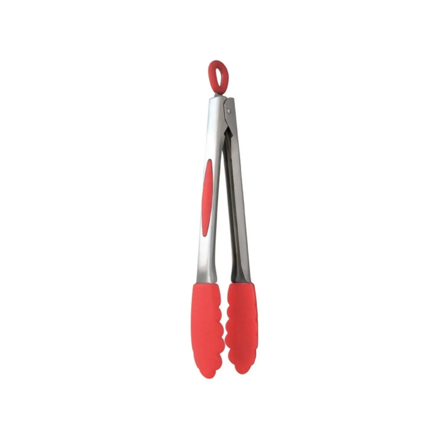 pince silicone inox mastrad rouge