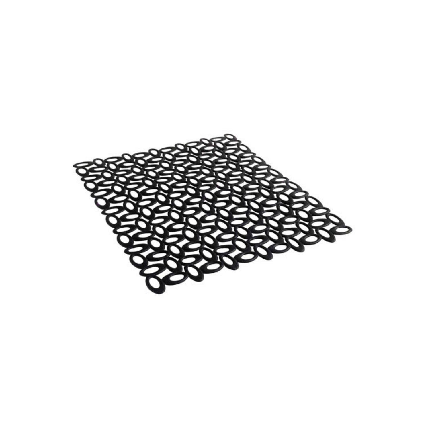 tapis evier dentelle noir decoupable antiderapant